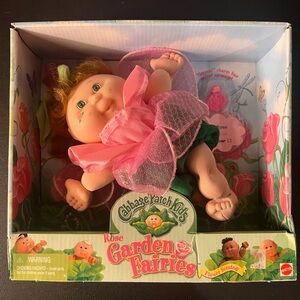Cabbage Patch Kids Rose Garden Fairies "Sissy Rose" Born September 11 NEW&SEALED